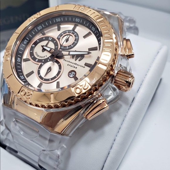 technomarine rose gold